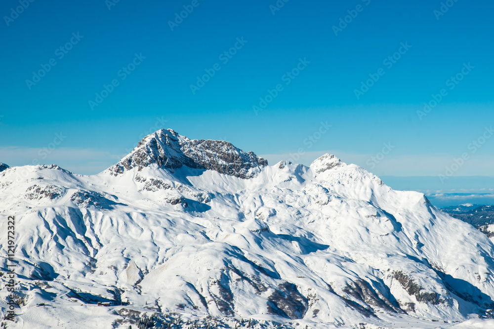 Winter Landscape in the mountains