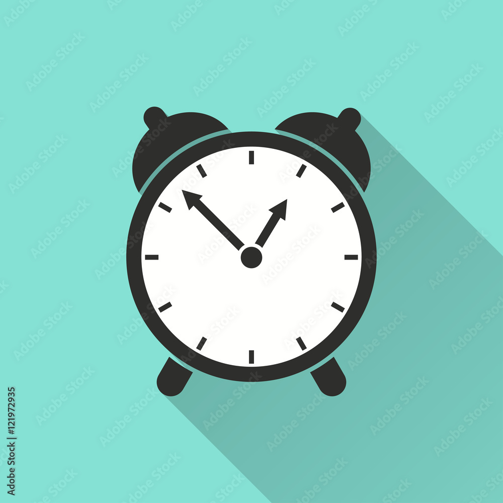 Clock - vector icon. Clock - vector icon.