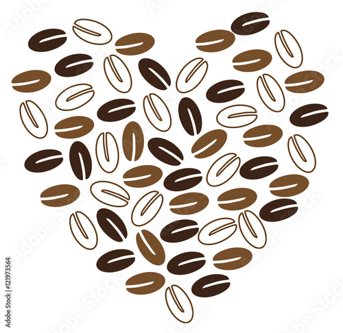 Coffee Bean Heart
