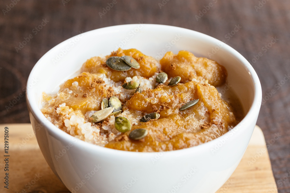 Quinoa Butternut Squash Breakfast Bowl Quinoa Butternut Squash Breakfast Bowl