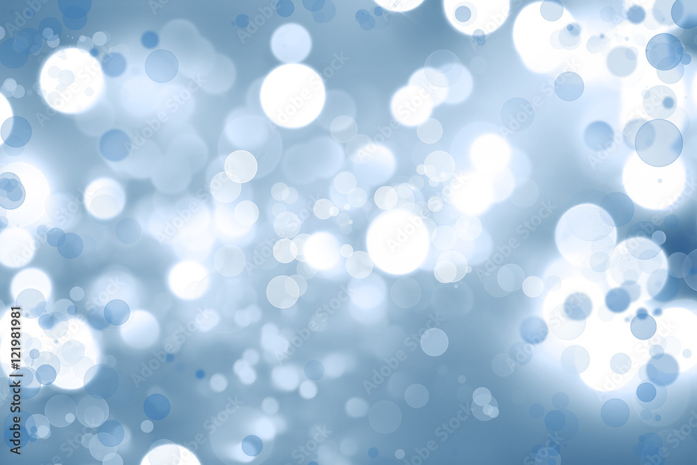 Abstract blue and white circles background Abstract blue and white circles background