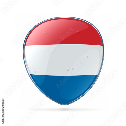 Dutch Flag icon, isolated on white background. Free Download Dutch Flag icon, isolated on white background. - GFXLoad