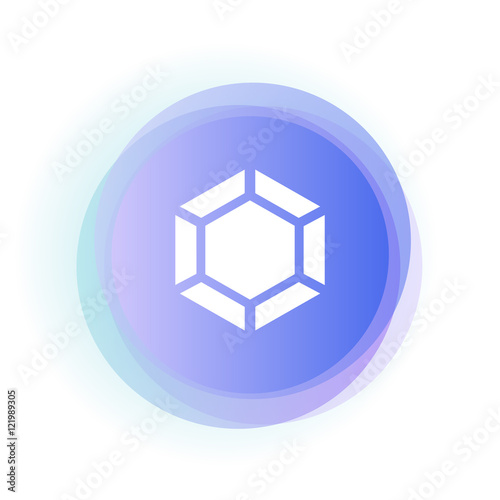 Abstract App Button