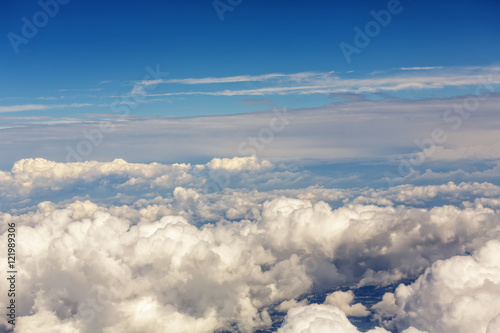 White fluffy clouds © RokaB