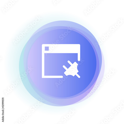 Abstract App Button