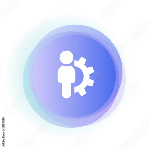 Abstract App Button
