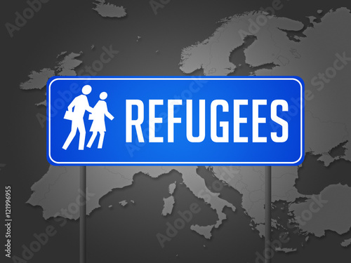 Refugees Sign European Union