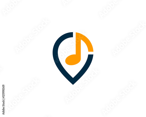 Free Download Music Pin Logo - GFXLoad