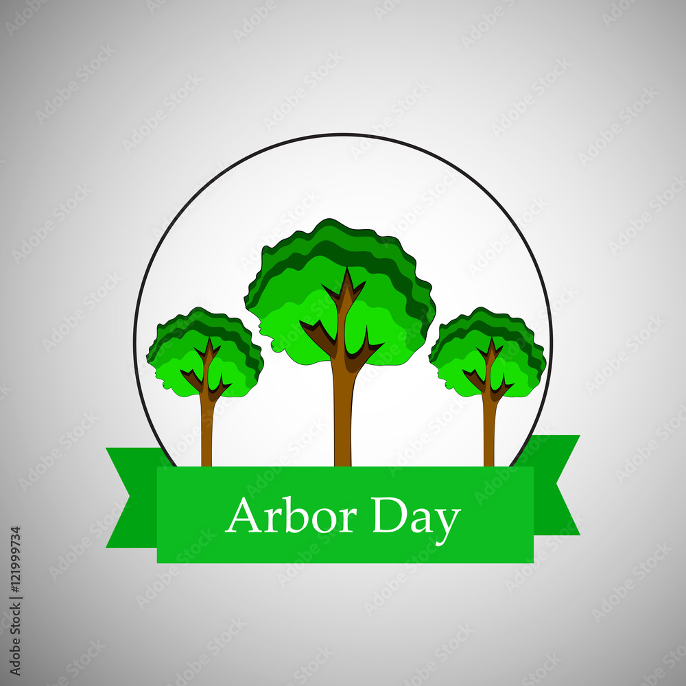 Fototapeta premium Arbor Day Background