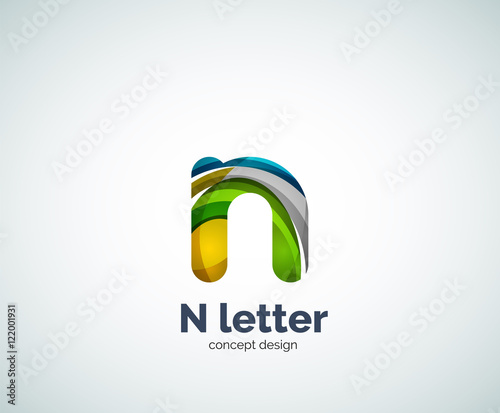 Letter N logo