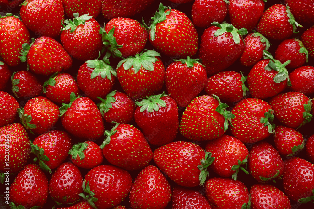 Fresh strawberry background Fresh strawberry background