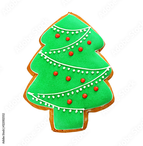 Wallpaper Mural Delicious Christmas cookie on white background Torontodigital.ca