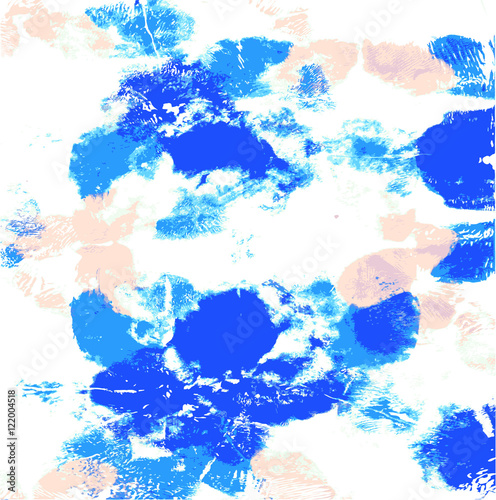 The spots of paint. Background painted with gouache.