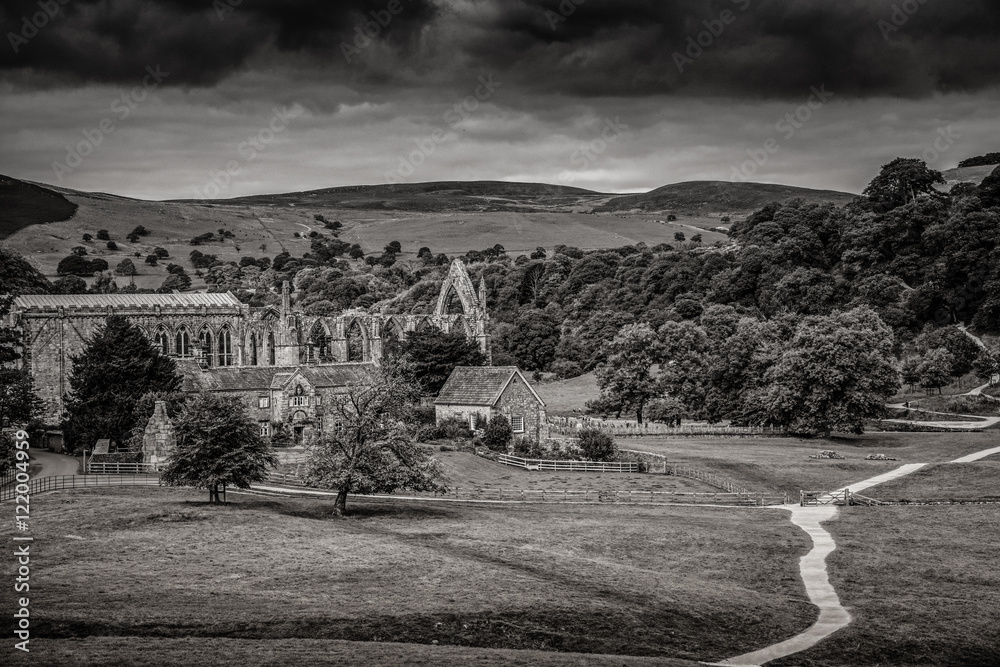 Bolton Abbey in yorkshire, England UK