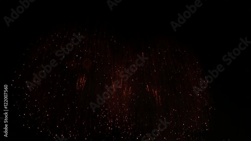 Nagaoka festival starmine fireworks in japan photo