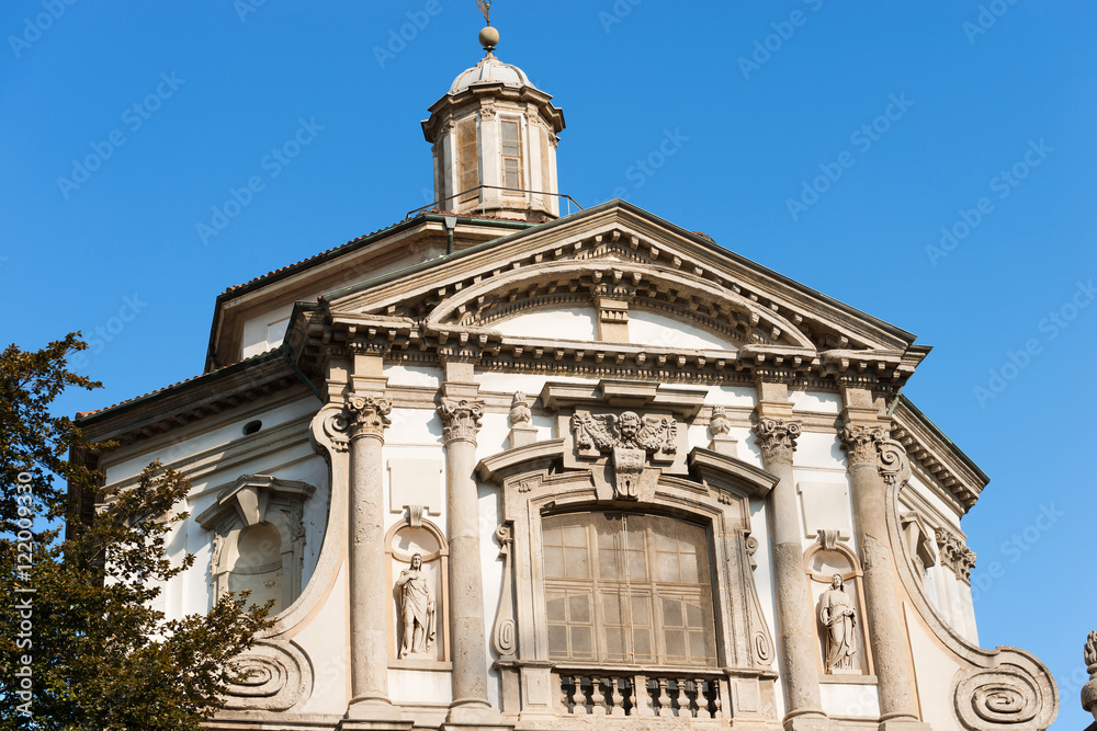 Church of San Giuseppe (St. Joseph) in Lombard Baroque style. Milano, Lombardia, Italy Church of San Giuseppe (St. Joseph) in Lombard Baroque style. Milano, Lombardia, Italy