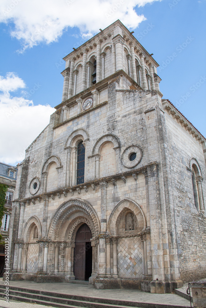 L'église saint Nicolas de Maillezais, Vendée, Pays de Loire