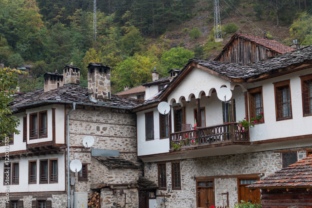The traditional village of Shiroka Laka - Bulgaria