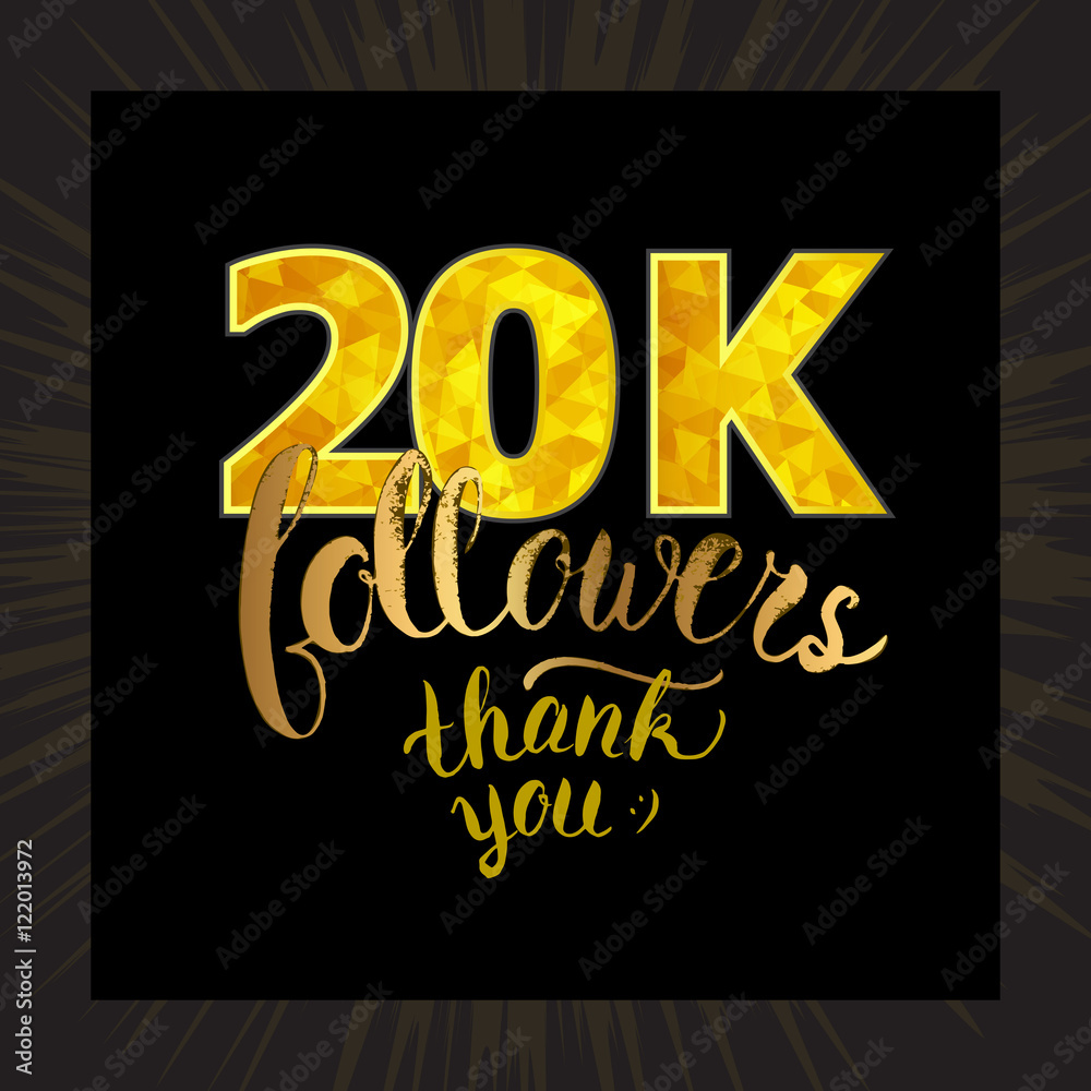 followers 20K