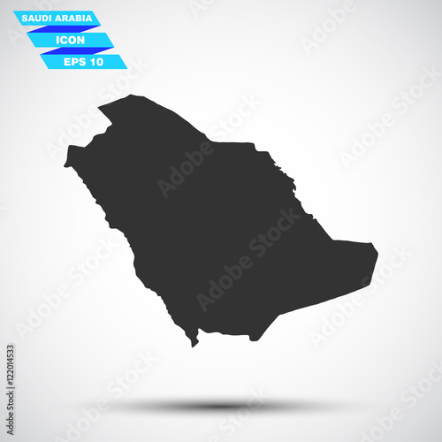 gray vector saudi arabia icon