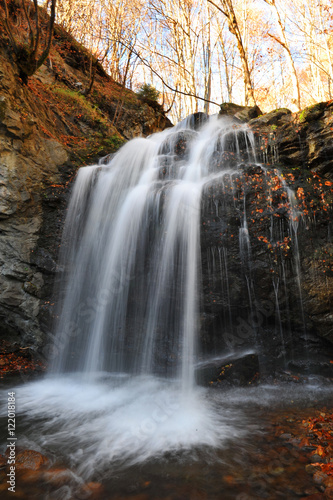 Autumn waterfall