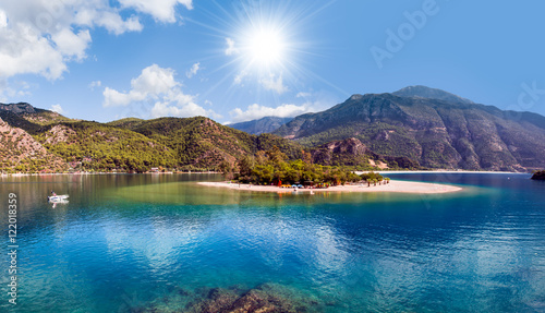 Fototapeta Naklejka Na Ścianę i Meble -  Oludeniz is one of the most famous beach in Turkey