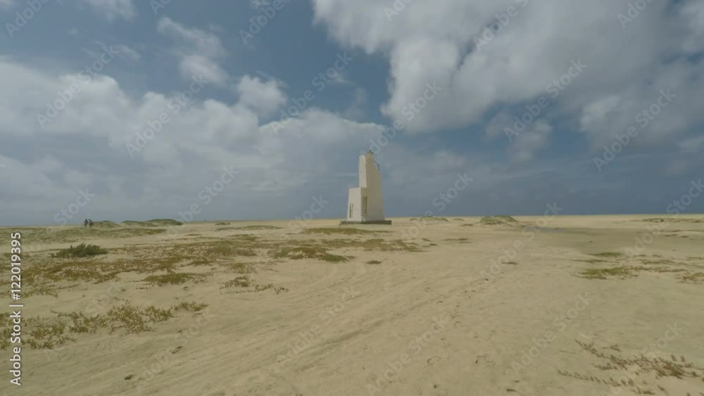 exotic beach on cape verde island sal