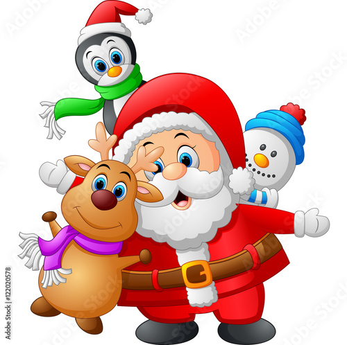 Cartoon christmas doll collections