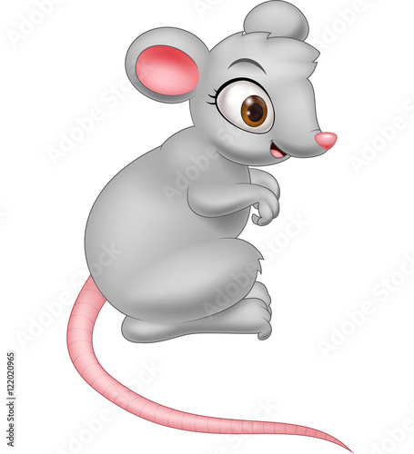 Cartoon mouse illustration 