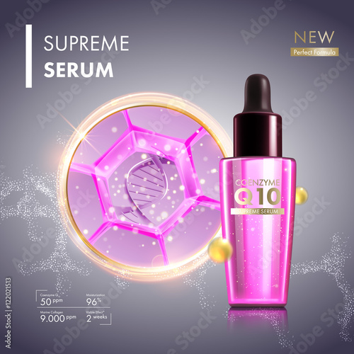 Skin cell moisture essence with coenzyme Q10