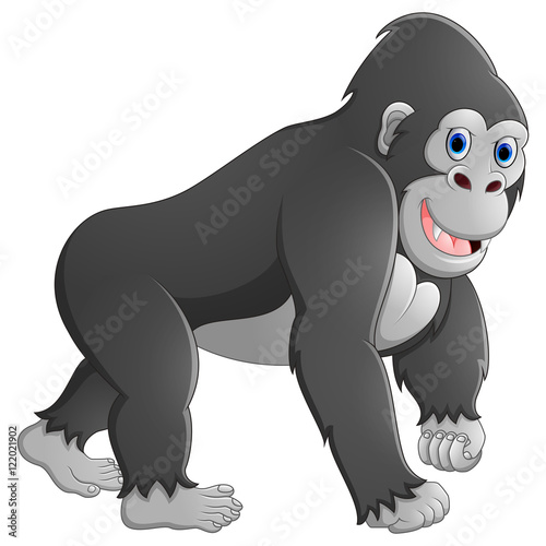 Cartoon Gorilla 