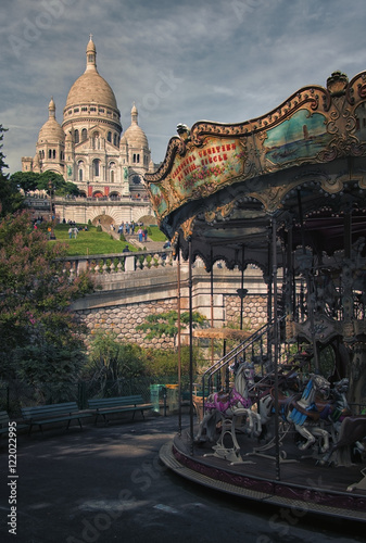 Sacre Coeur in Montmartre Paris