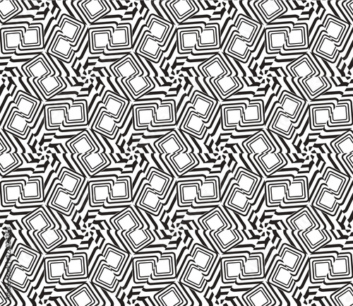 Geometric patterns laid out on a hexagonal pattern 