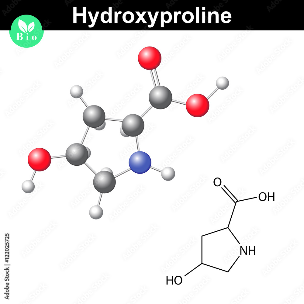 Hydroxyproline heterocyclic amino acid