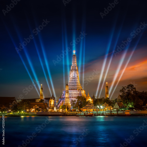 Wat Arun  Temple of the Dawn  in Bangkok  Thailand
