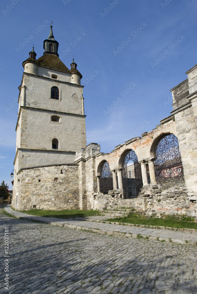 Bell tower of the Armenian Cathedral of Kamyanets-Podilsky, Ukraine