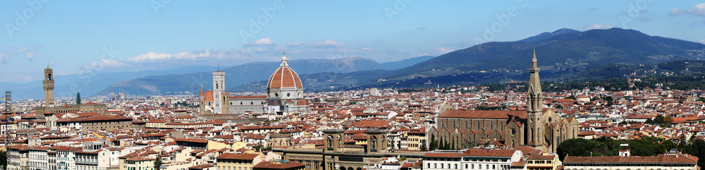 The old town of Florence