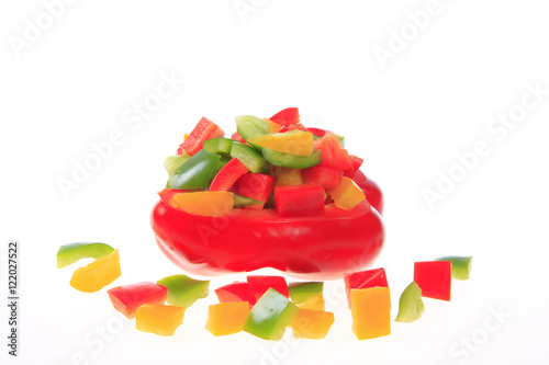 Colourful pepper