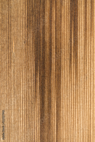 Relief brown wooden surface