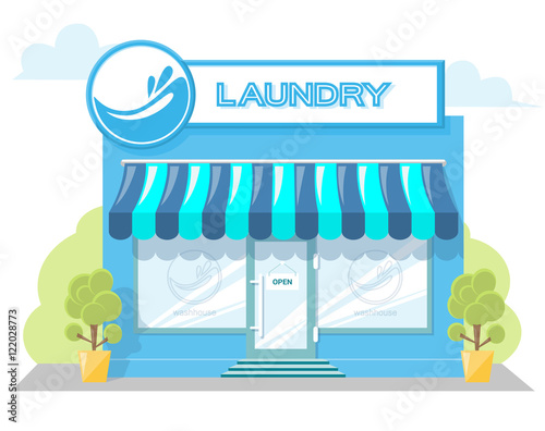 Valokuva Facade laundry