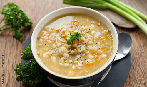 vegetable soup photo