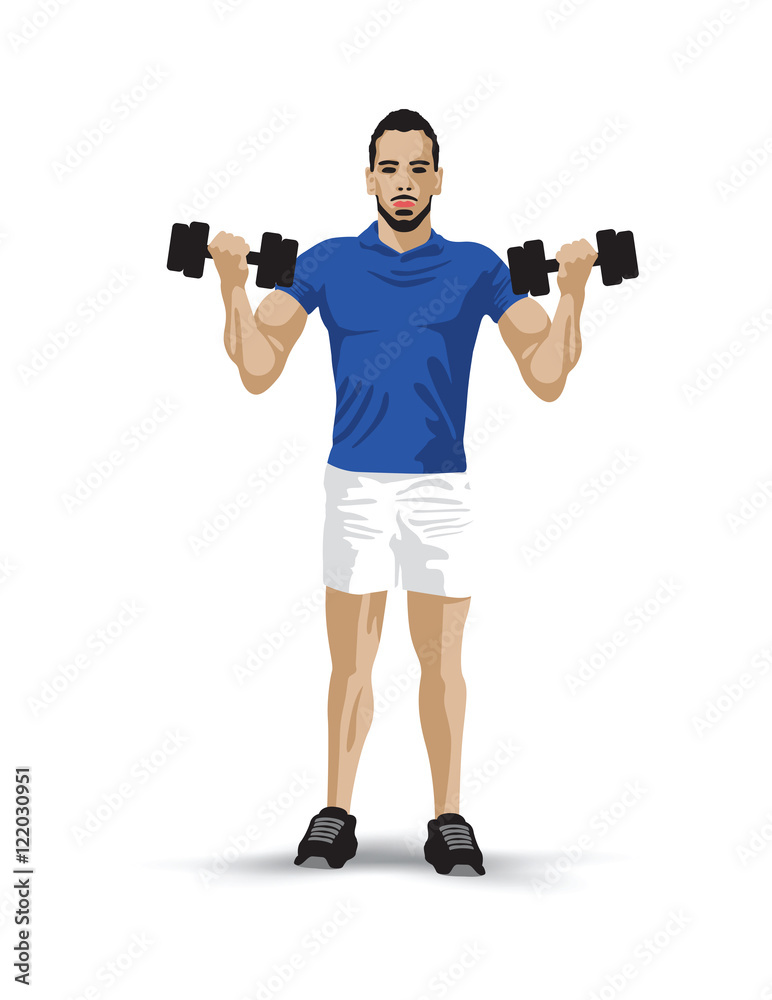 training dumbbell training dumbbell