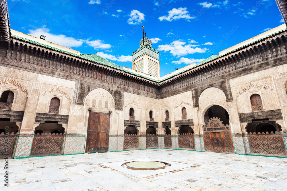 Fototapeta premium Madrasa Bou Inania