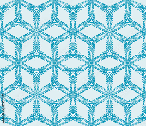 The abstract vector image optical illusion cube.