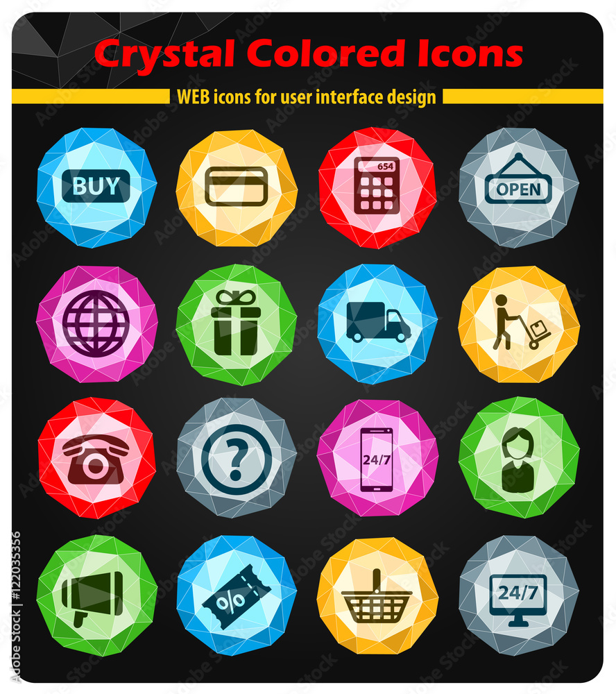 E-commerce simply icons E-commerce simply icons