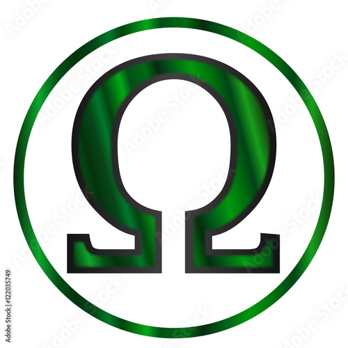 Omega Greek Letter