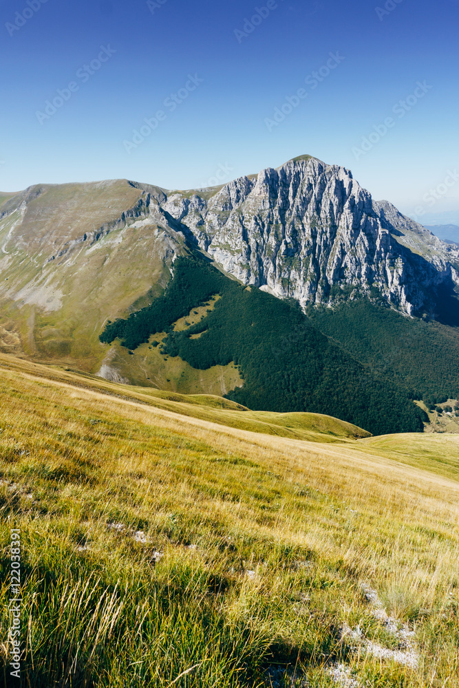 Monte Bove, montagna degli appennini nel centro Italia