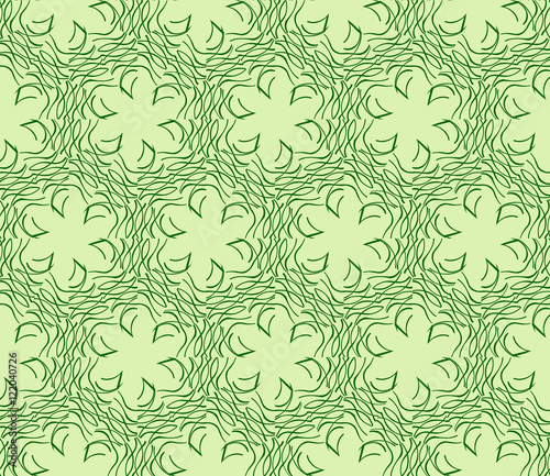 flower abstract seamless pattern. geometry idea. vector