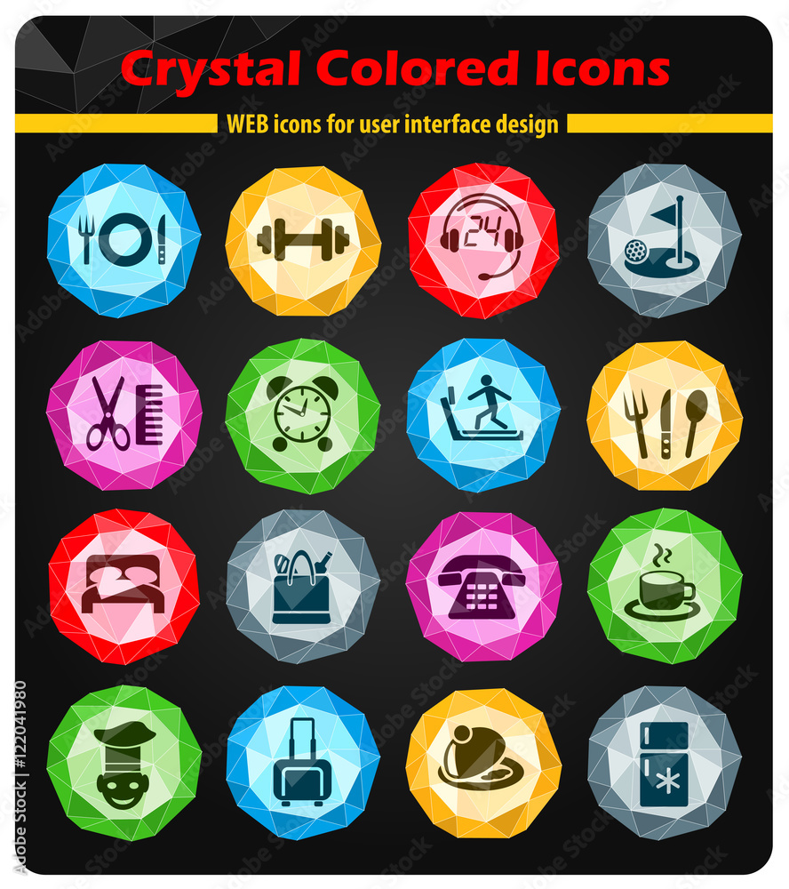 hotel service icon set hotel service icon set