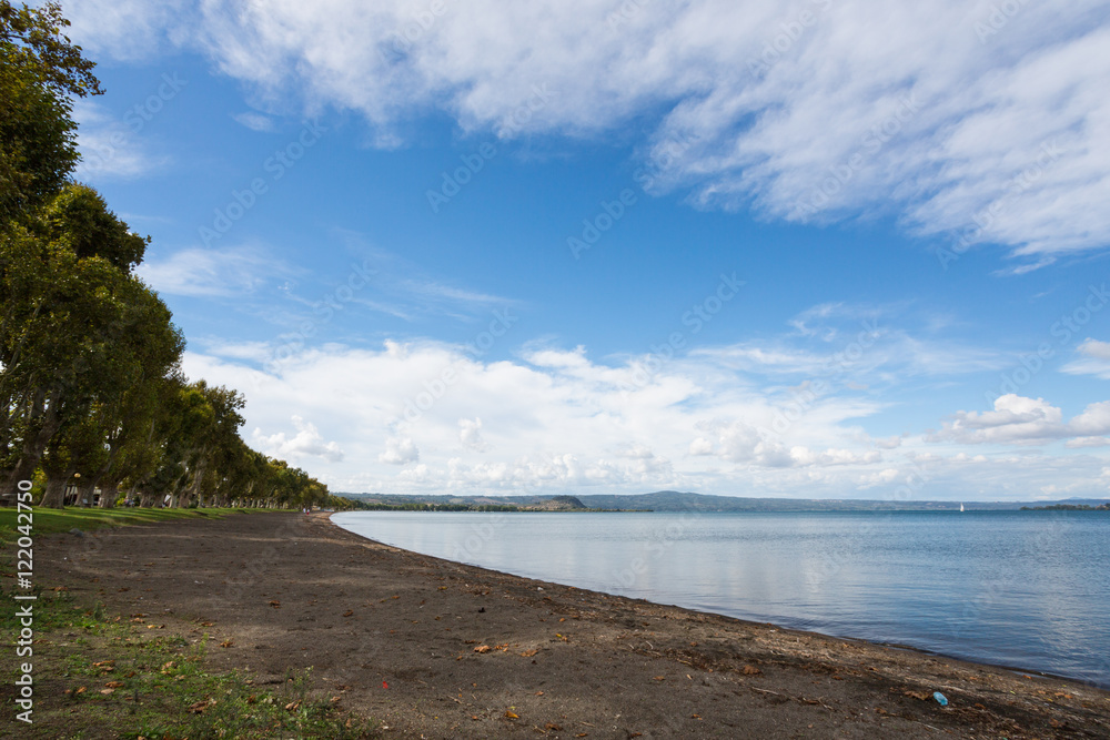 Bolsena lake - View from Capodimonte Bolsena lake - View from Capodimonte